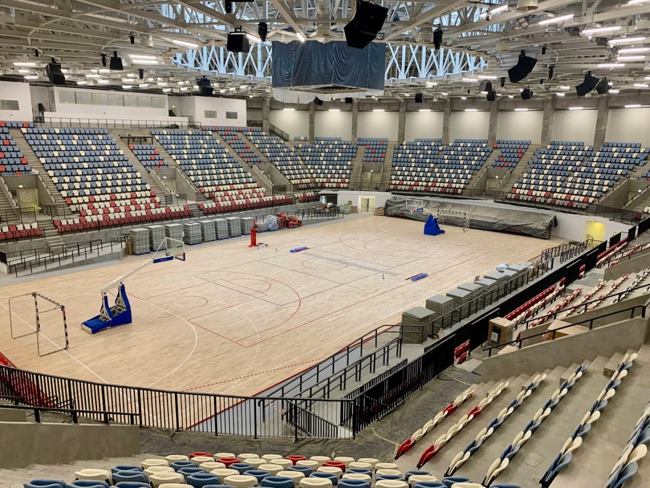 Tulcea se pregătește pentru EuroBasket U18 feminin. Conducerea FRB a verificat Sala Polivalentă
